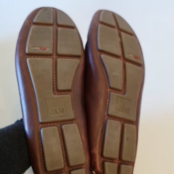 Mens Johnston & Murphy Brown Leather Flex Driving Loafers 11 * - Picture 8 of 12
